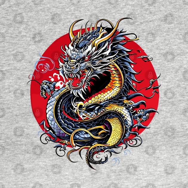 Chinese New Year – Year of the Dragon by valentinahramov